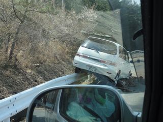 双葉町海水浴場駐車場側