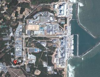 福一原発サービスホール看板位置