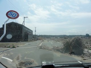 熊川地区津波被災１